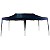 Gazebo Sanfonado B30 com Estrutura em Aço e Tecido Sintético Impermeável Azul Escuro 3x6m - Imagem 8