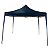 Gazebo Sanfonado C30 com Estrutura em Aço e Tecido Sintético Impermeável Azul Escuro 3x3m - Imagem 10