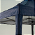 Gazebo Sanfonado C30 com Estrutura em Aço e Tecido Sintético Impermeável Azul Escuro 3x3m - Imagem 4
