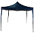 Gazebo Sanfonado B30 com Estrutura em Aço e Tecido Sintético Impermeável Azul Escuro 3x3m - Imagem 10