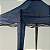 Gazebo Sanfonado B30 com Estrutura em Aço e Tecido Sintético Impermeável Azul Escuro 3x3m - Imagem 4