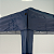 Gazebo Sanfonado K25 com Estrutura em Aço e Tecido Sintético Impermeável Azul Escuro - 3x3m - Imagem 9