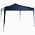 Gazebo Sanfonado K25 com Estrutura em Aço e Tecido Sintético Impermeável Azul Escuro - 3x3m - Imagem 10