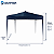 Gazebo Sanfonado K25 com Estrutura em Aço e Tecido Sintético Impermeável Azul Escuro - 3x3m - Imagem 3