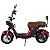 Scooter Elétrico X13 1000w, 32km, Suspensão dianteira e traseira, Luz de LED - Wíne Red - Imagem 2