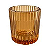 COPO DE VIDRO GRANADO ÂMBAR 250ML - Imagem 2
