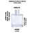FRASCO VIDRO MINI CUBO 50ML R18/410 - Imagem 3