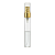 FRASCO VIDRO SPRAY 10ML DOURADO - CORPO EM VIDRO - Imagem 1