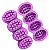 FORMA DE SILICONE MASSAGEADORA - Imagem 1