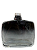 FRASCO ESMERALDA DE VIDRO PRETO 350ML - Imagem 1