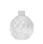 FRASCO DE VIDRO BOLA ESPIRAL TRANSPARENTE  250ML - Imagem 1