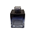 FRASCO CUBO DE VIDRO PRETO 100ML - Imagem 1