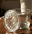 COPO DE VIDRO CRISTAL COM TAMPA 330ML - Imagem 1