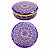 LATA DE ALUMÍNIO MANDALA ROXO - Imagem 1
