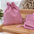 SAQUINHO LINHO 12X17CM COM 10 UNIDADES-ROSA - Imagem 1