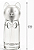 FRASCO DE VIDRO PERFUME GATO KATY PERRY 30ML - Imagem 1