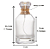 FRASCO DE VIDRO PERFUME FORTUNA CRISTAL 100ML - Imagem 1