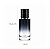 FRASCO DE VIDRO PERFUME SAUVAGE PRETO 50ML - Imagem 1