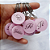 Chaveiro Redondo em Resina 3 cm – Lembrancinha Personalizada com Embalagem Individual - Imagem 2