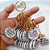 Chaveiro Redondo em Resina 3 cm – Lembrancinha Personalizada com Embalagem Individual - Imagem 1