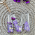 Chaveiro Simples em Resina – Kit c/ 5 unid | Letras Variadas - Imagem 1