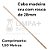 CABO ROSCA GROSSA 28MM - Imagem 1