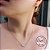 Conjunto Dianne Luz em Prata 925 com Zirconia 5mm - Imagem 2