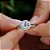 Anel Dianne Classic em Prata 925 com Zircônia 6mm - Imagem 3
