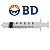 SERINGA S/ AGULHA 5ML LUER LOCK BD UN - Imagem 1