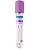 TUBO DE COLETA DE SANGUE EDTA K3 4ML ROXO LABOR IMPORT PCT 100UN - Imagem 1