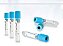 TUBO DE COLETA DE SANGUE CITRATO DE SÓDIO 3,6ML AZUL LABOR IMPORT PCT 100UN - Imagem 1