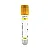 TUBO DE COLETA DE SANGUE GEL 3,5ML AMARELO LABOR IMPORT PCT 100UN - Imagem 1