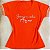 Camiseta Feminina Jesus é o Verbo - Laranja - Imagem 1