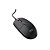 Mouse Para Computador com Fio - Preta - Imagem 1