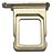 Gaveta Chip iPhone 12 Pro / 12 Pro Max Dourado - Imagem 1