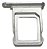 Gaveta Chip iPhone 14 Pro / 14 Pro Max Prata / Branca - Imagem 1