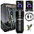 Pen Poseidon Vortex 2 Baterias Curso Ajustavel Tattoo - PRETO - Imagem 1
