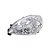 Farol Principal CITROEN XSARA Lado Esquerdo com Farol Auxiliar - TYC 206258052B - Imagem 1