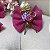 Laço de Tule Rosa Pink com Glitter para Pets - Imagem 9