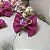 Laço de Tule Rosa Pink com Glitter para Pets - Imagem 5