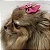 Laço de Tule Rosa Pink com Glitter para Pets - Imagem 19