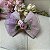 Laço Para Pets De Tule Rosa com Glitter Degradê - Imagem 2