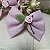 Laço de Tule com Glitter Rosa Claro para Pets - Imagem 4