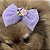 Laço de Tule Lilás com Rosinhas para Pets - Imagem 13