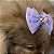 Laço de Tule Lilás com Rosinhas para Pets - Imagem 15
