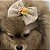 Laço de Tule cor Nude com Glitter para Pets - Imagem 11