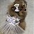Vestido para Cães Estampado Estilo Princesa + Laço de Brinde - Imagem 5