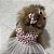 Vestido Estilo Princesa Estampa de Morangos para Pets G - Imagem 2
