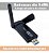 Adaptador Conversor Wi-Fi 1300mbps Dual Band 5GHz / 2.4 GHz Internet Fibra - Imagem 4