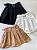 Shorts Saia em Alfaiataria Colegial com Cinto Embutido Alice Ref. 1585 - Imagem 2